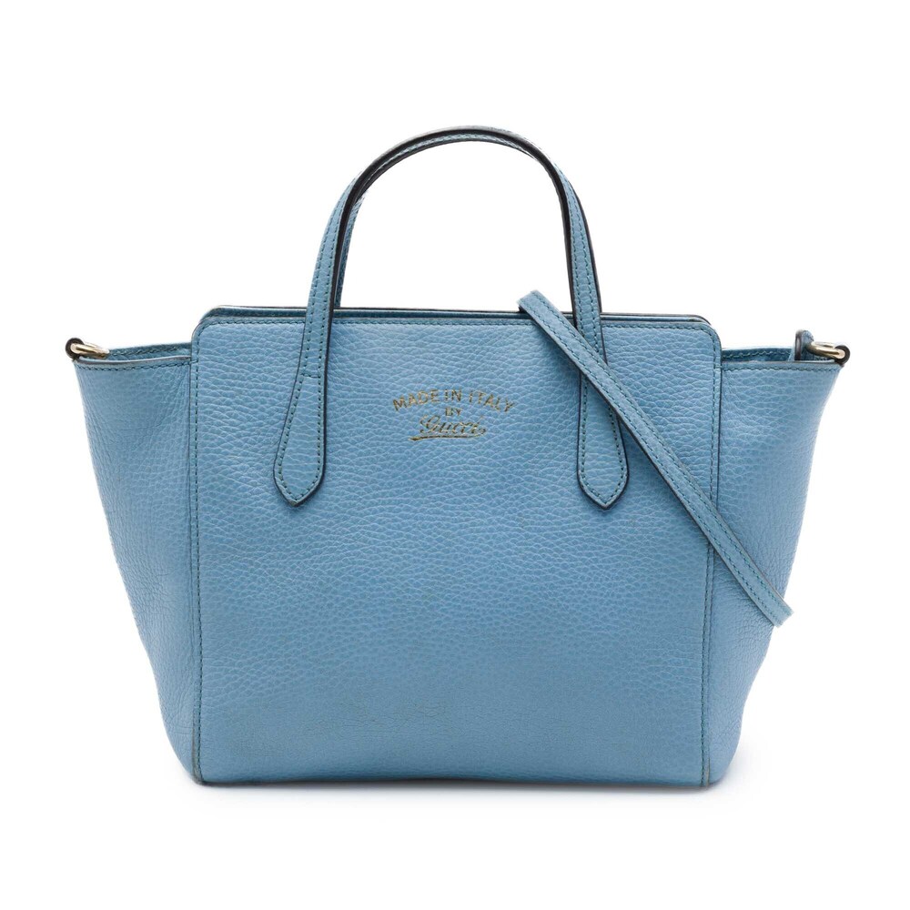 Pre-Loved Gucci Mini Leather Swing Satchel